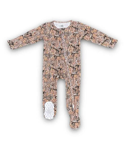 Camo Bamboo Romper