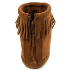 Minnetonka Back Zipper Softsole Boot - Womens Boots