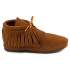 Minnetonka Classic Fringe Hardsole Boot - Womens Boots