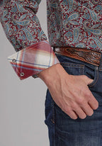 Roper 2154 Orchard Paisley (Multi) - Men's Western Shirt