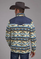 Roper 2321 Aztec (Navy) - Men's Fleece Pullover