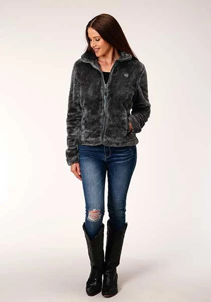 Roper 00938 Polar (Grey) - Women's Fleece Jacket
