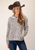 Roper 1816 Polar (Leopard) - Women's Fleece Pullover