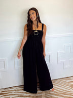 The Jasper Jumpsuit in Black