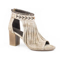Roper Bettina (Tan) - Women's Suede Sandals