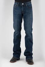 Tin Haul 1661 Jagger Stretch Fit (Dark Wash) - Men's Bootcut Jeans