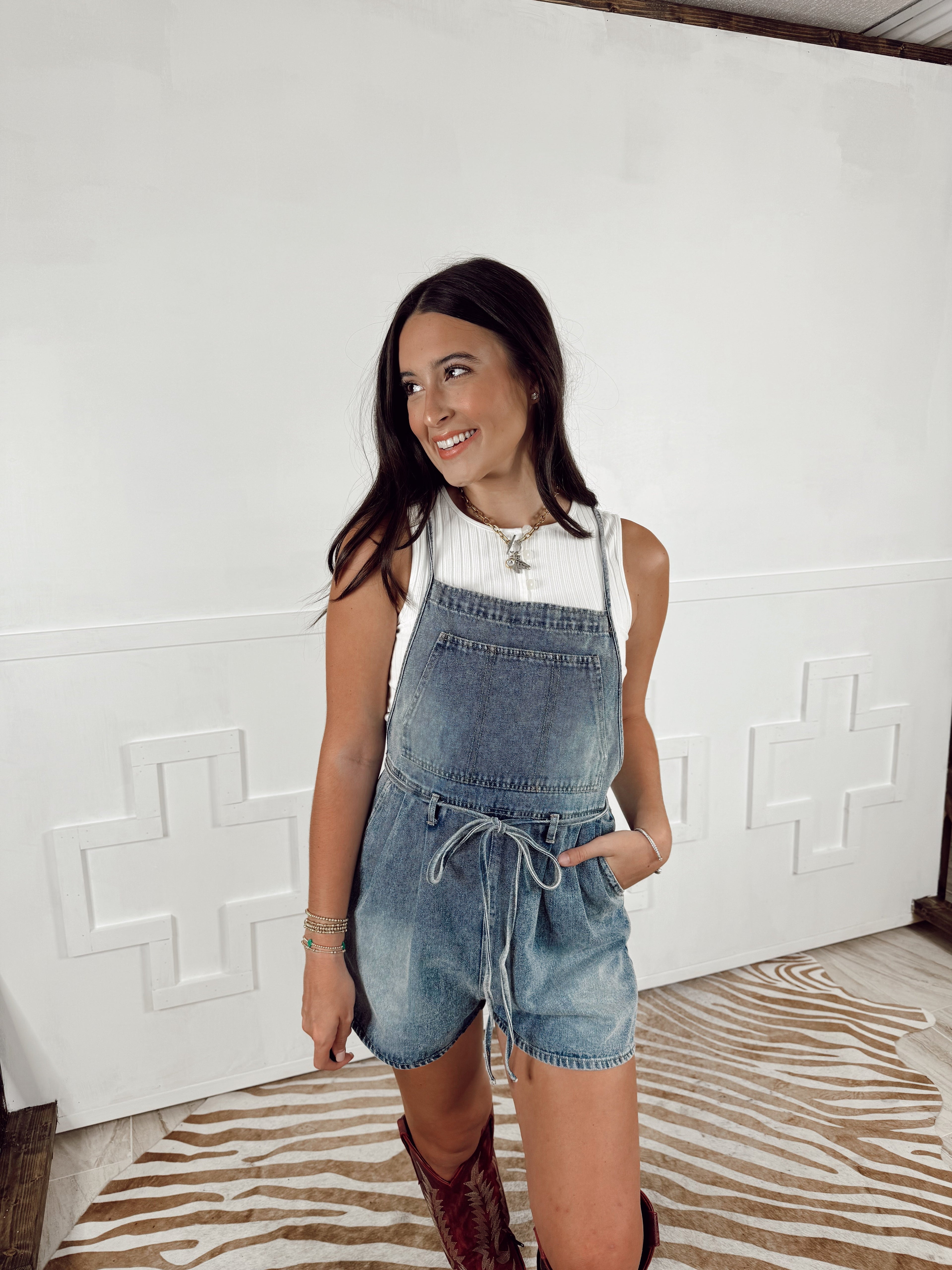 The Durango Denim Romper