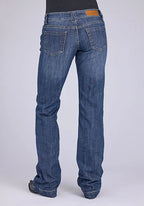 Tin Haul 280 Rosie Fit Flap Pockets (Medium Wash) - Women's Bootcut Jeans