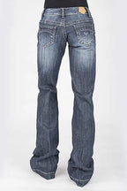 Tin Haul 460 Ella Fit Curved Pocket ( Denim Medium Wash ) - Women's Jeans