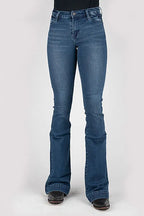 Tin Haul 595 Libby Fit Anvil and Hammer ( Denim Dark Wash )- Women's Jeans