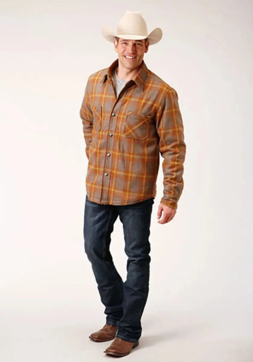 Tin Haul Blaze Checkered - Men's Coat
