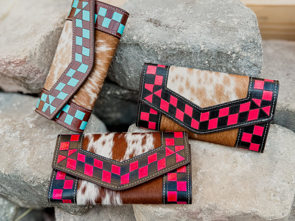 Checkmate: High Voltage Leather Wallet