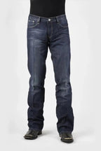 Stetson 1014 Fit Semi-Destructed Wash Jeans - Men's Jeans
