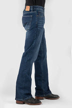 Stetson 1015 Rocker Stretch Fit (Dark Wash) - Men's Jeans