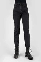 Stetson 915 High Rise Straight Crop (Black) - Women's Jeans