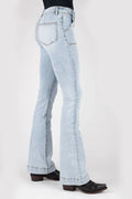 Stetson 921 High Waist Flare (Acid Wash) - Women's Jeans