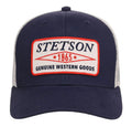 Stetson Felt Patch (Navy/White) - Trucker Cap