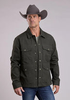 Stetson Waxed Canvas (Green) - Men's Jacket