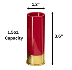 12 Gauge Shot Glasses, Set of 4