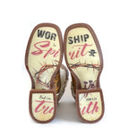 Tin Haul Cross & Thorns - Men's Leather Cowboy Boot