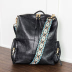 Charis Convertible Vegan Leather Backpack – 2 Strap Set