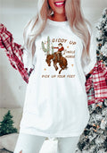 Giddy Up Jingle Horse Boutique Tee