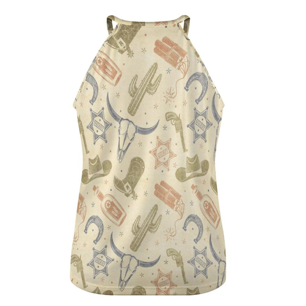 Baha Ranch Western Symbols Tank Top