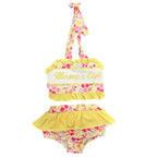 Mamas girl floral two piece Swimsuit