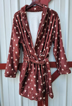 Cowgirl Says God Bless Women's Western Bath Robe