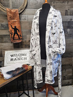 Ranch Life Women's Western Bath Robe