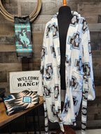 Southwestern Cross Women's Western Bath Robe