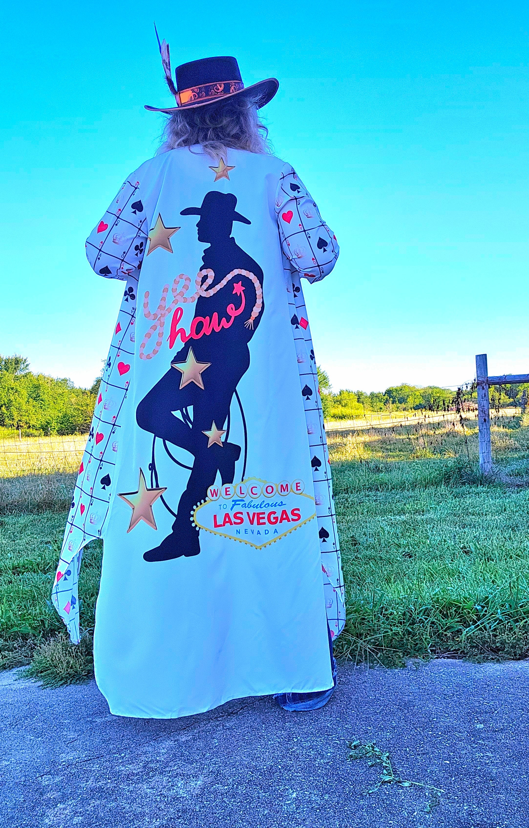 Baha Ranch Viva Las Vegas Rodeo Women's Western Duster Dress
