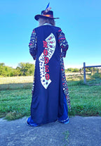 Baha Ranch Rodeo Vegas Women's Western Duster Dress