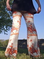 Baha Ranch Retro Western Flare Pants