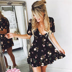 Boho Floral Summer Dress