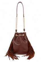 The Canyon Fringe Bucket Bag