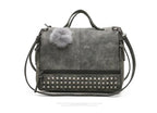 Rustic Charm Leather Shoulder Bag – Stylish Cowgirl Handbag