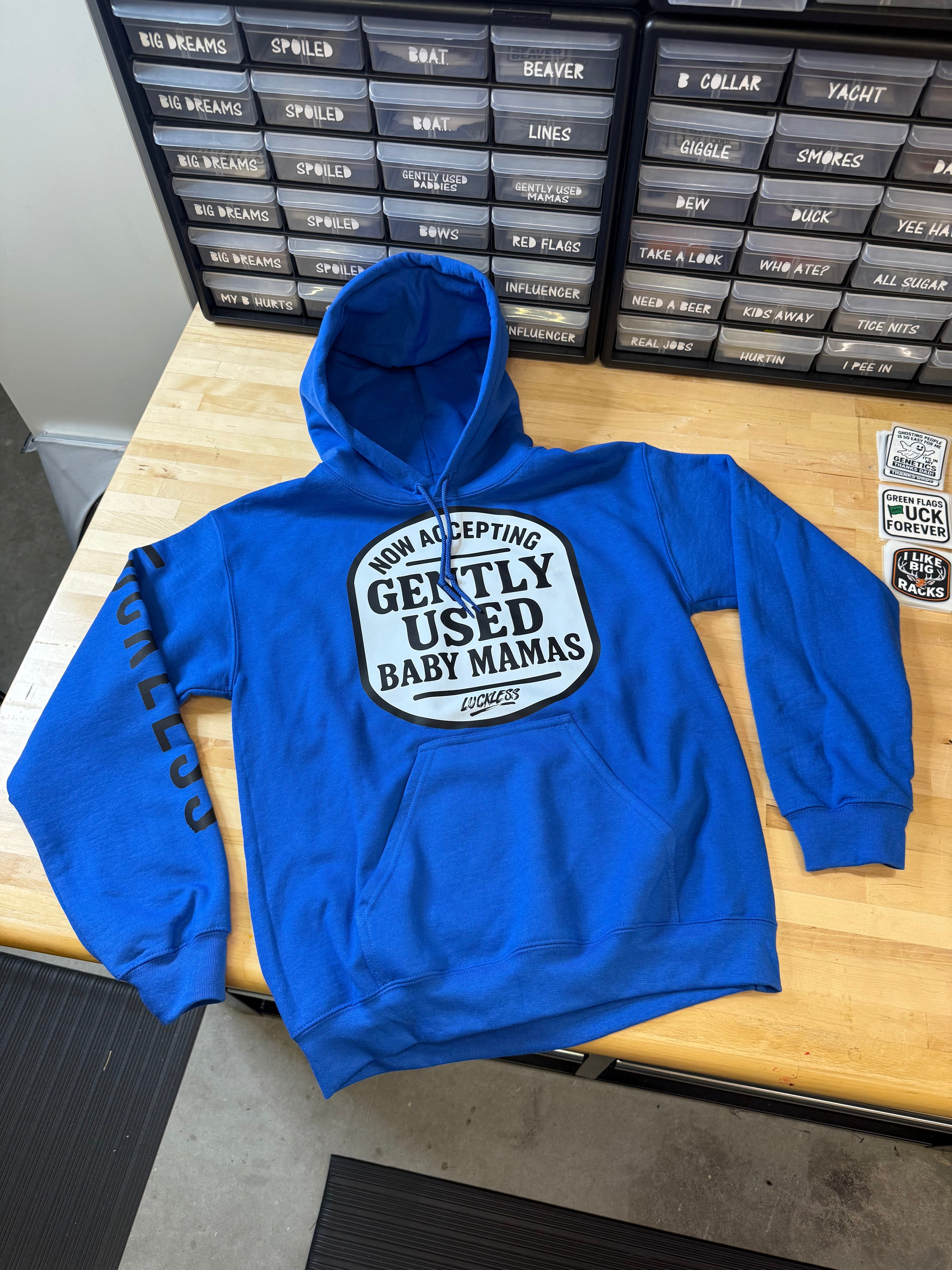 Now Accepting Gently Used Baby Mamas Hoodie