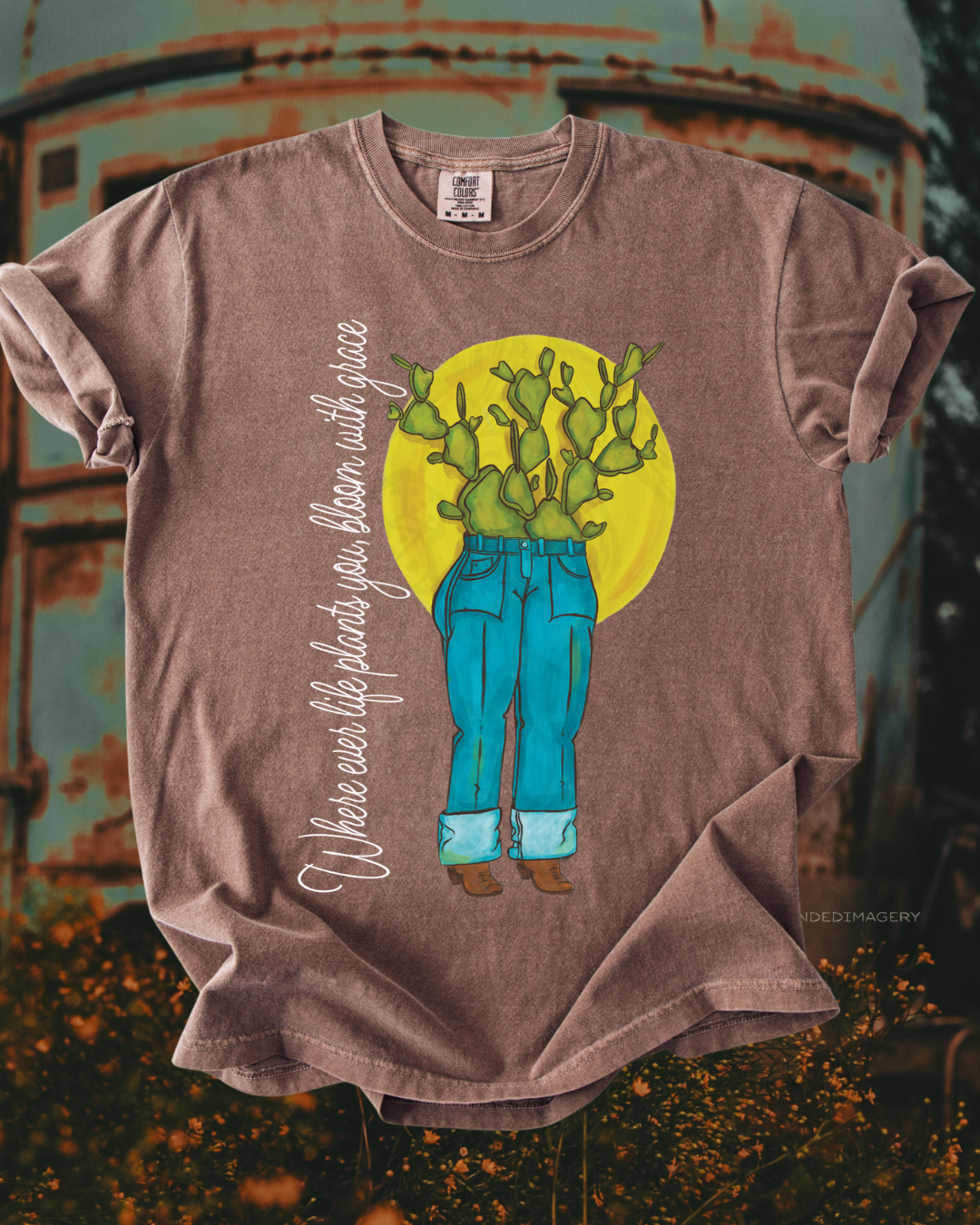 Bloom with Grace tee