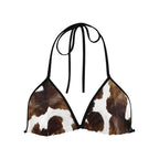 Cow Print Bikini Tops/Bottoms Sold Separately