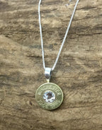 30-06 Sterling Silver Bullet Head Necklace