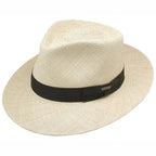 Stetson Retro - Panama Straw Fedora Hat