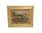 Home Story Gun Safe - Wall Mounted Decorative Secure Gun Cabinet