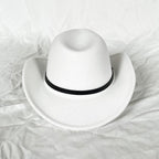 The Outlaw Western Cowboy Hat - Classic Bell Shaped Design, Durable and Stylish for All Seasons