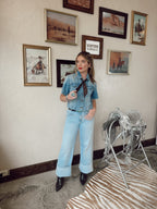 The Fiona Jeans in Light Wash