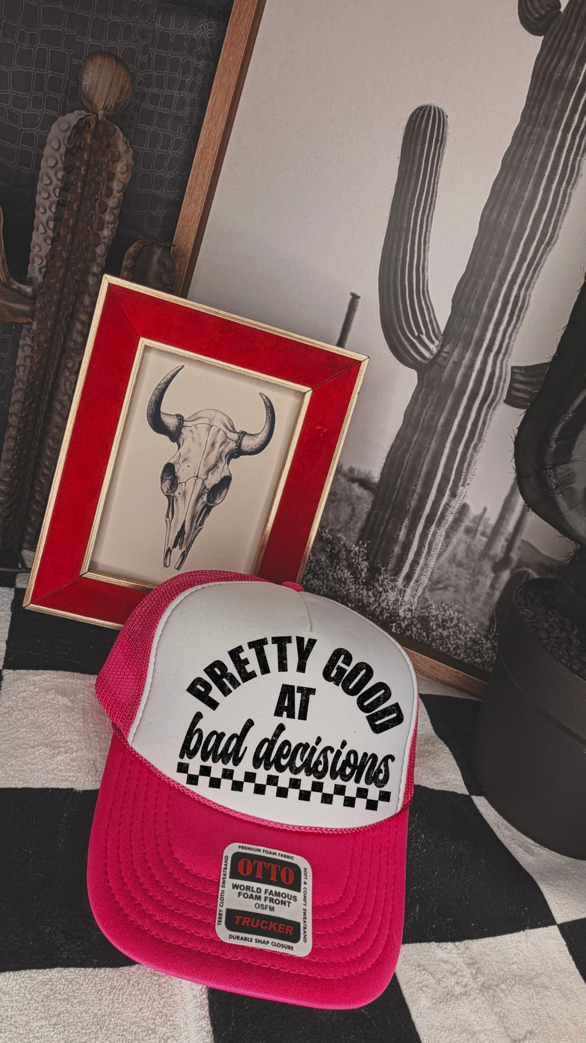 Pretty good at bad decisions Hat