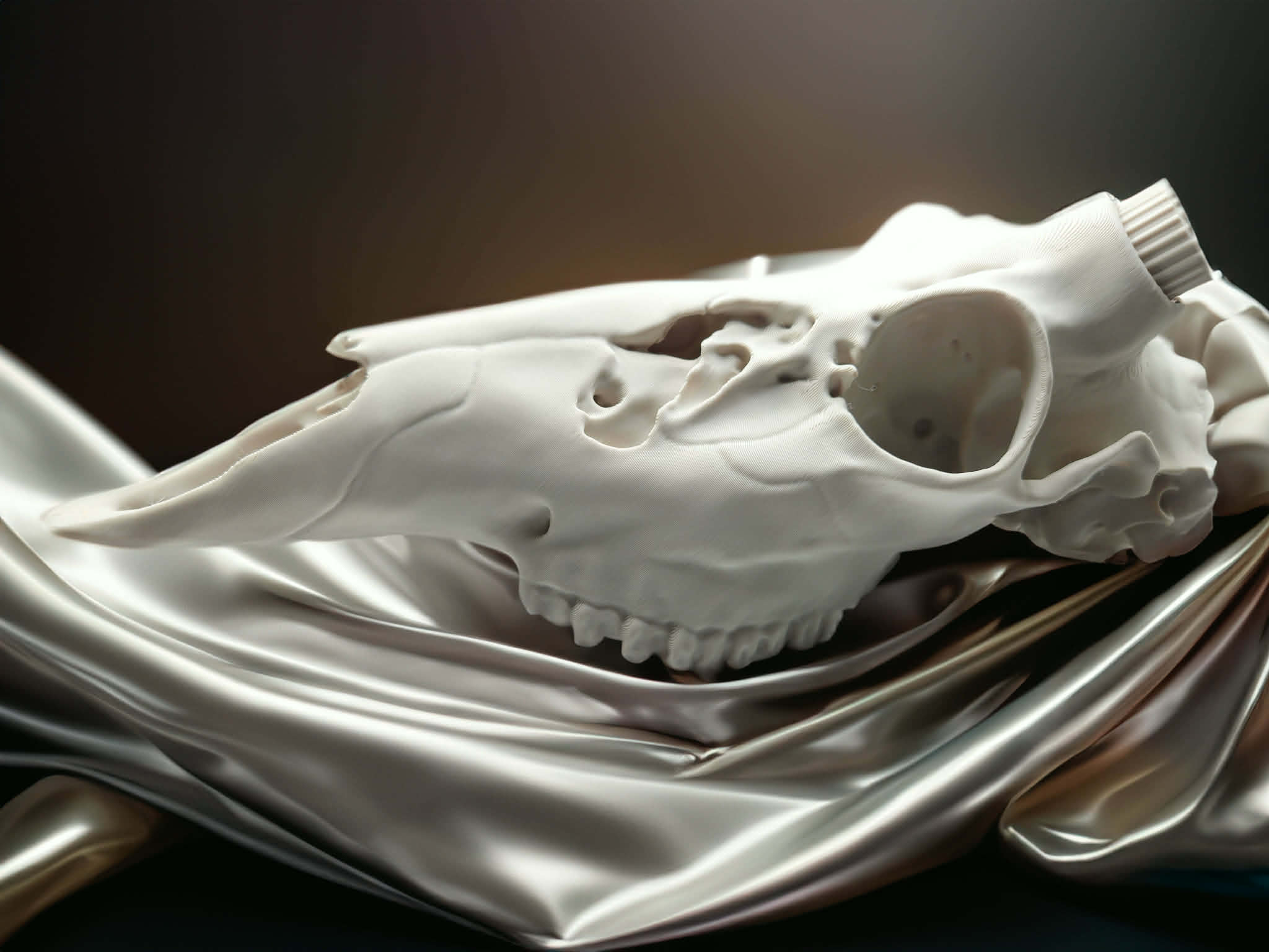 Whitetail Skull Cap