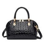 Crocodile Pattern Messenger Shoulder Bag – Stylish Cowgirl Bag for Any Occasion