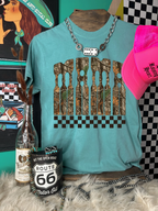 Camo Mama Checkered Tee