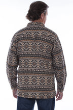 Scully Desert Mesa - Men's Western Flannel Shirt Jacket